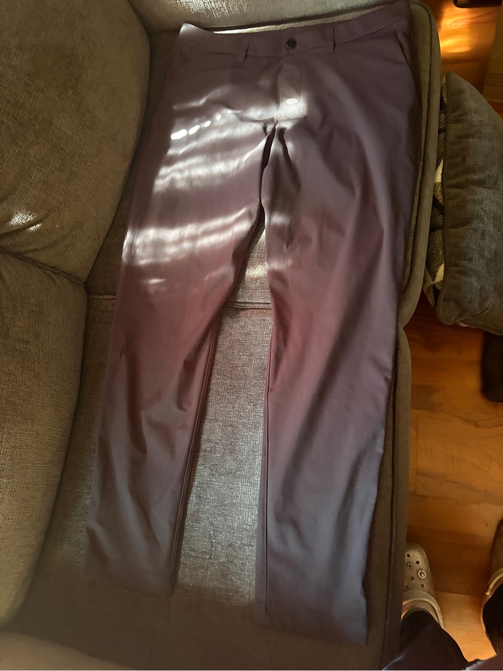 lululemon athletica Men's Dress Pants in Deep Plum